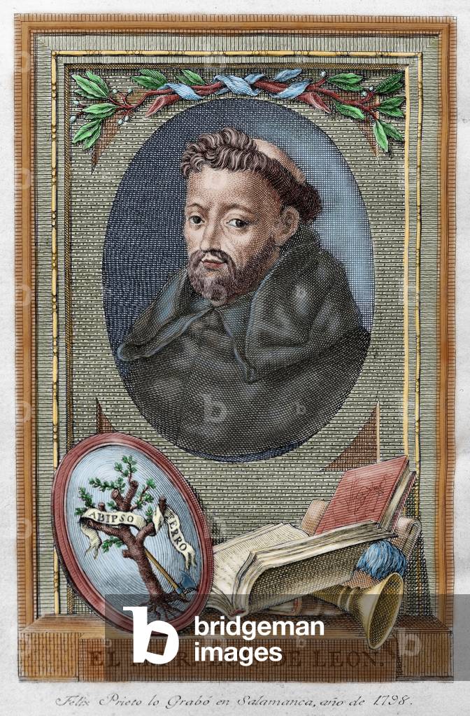 Fray Luis de Leon (1528-1591). Spanish writer.