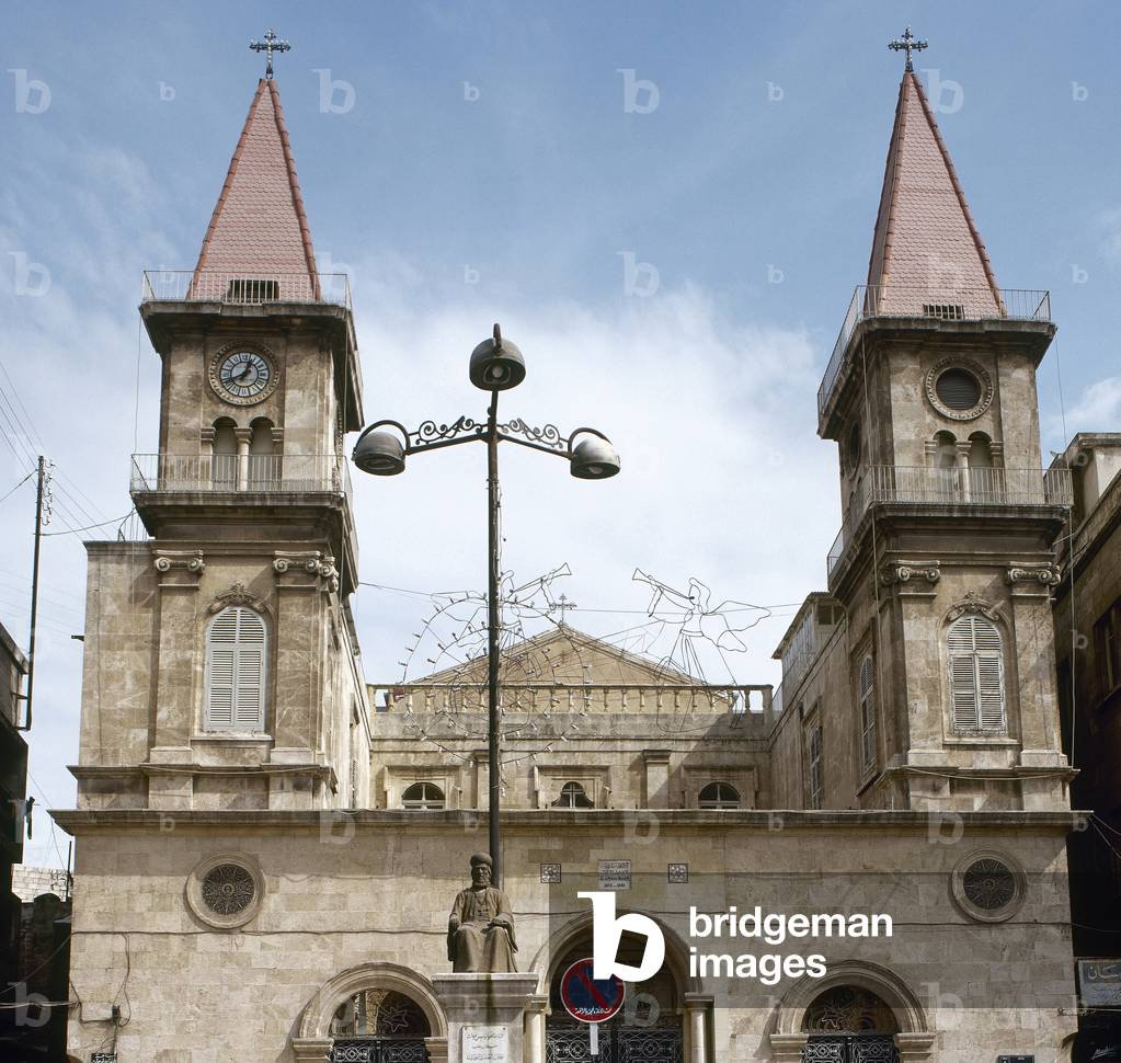Syria. Aleppo. Saint Elias Cathedral. Manorite. Near East.