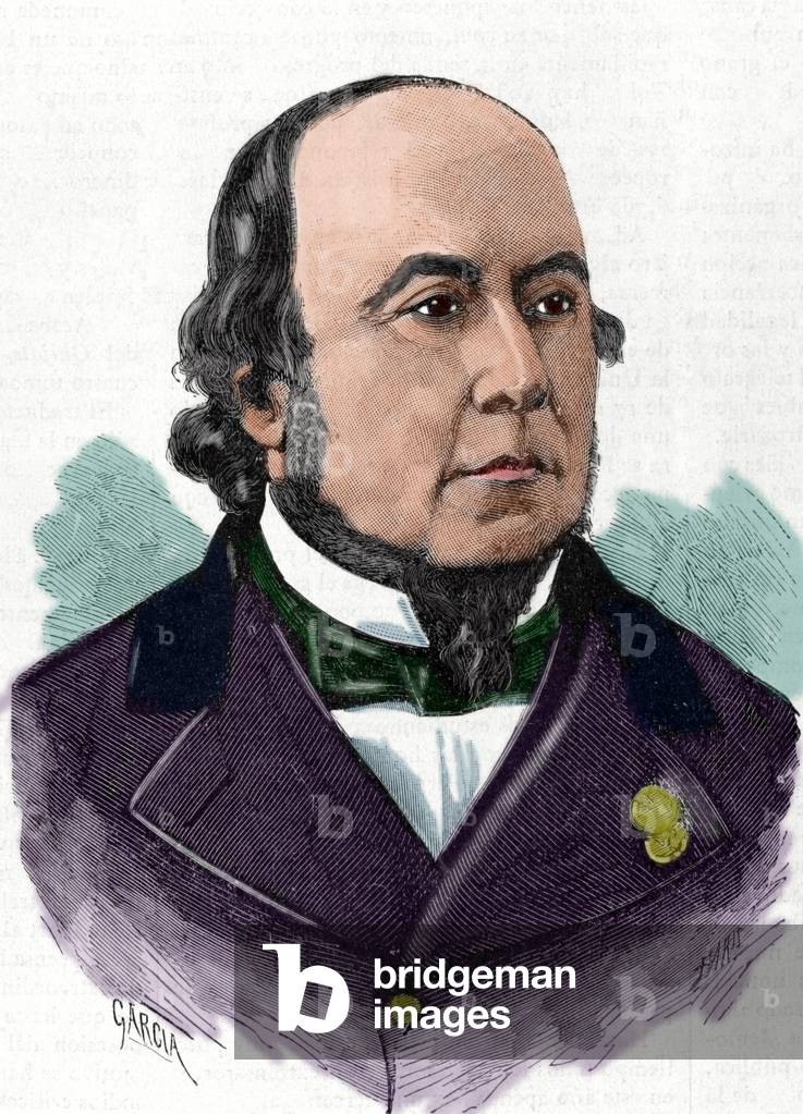 Narciso Carbo de Aloy (1826-1890). Colored engraving.