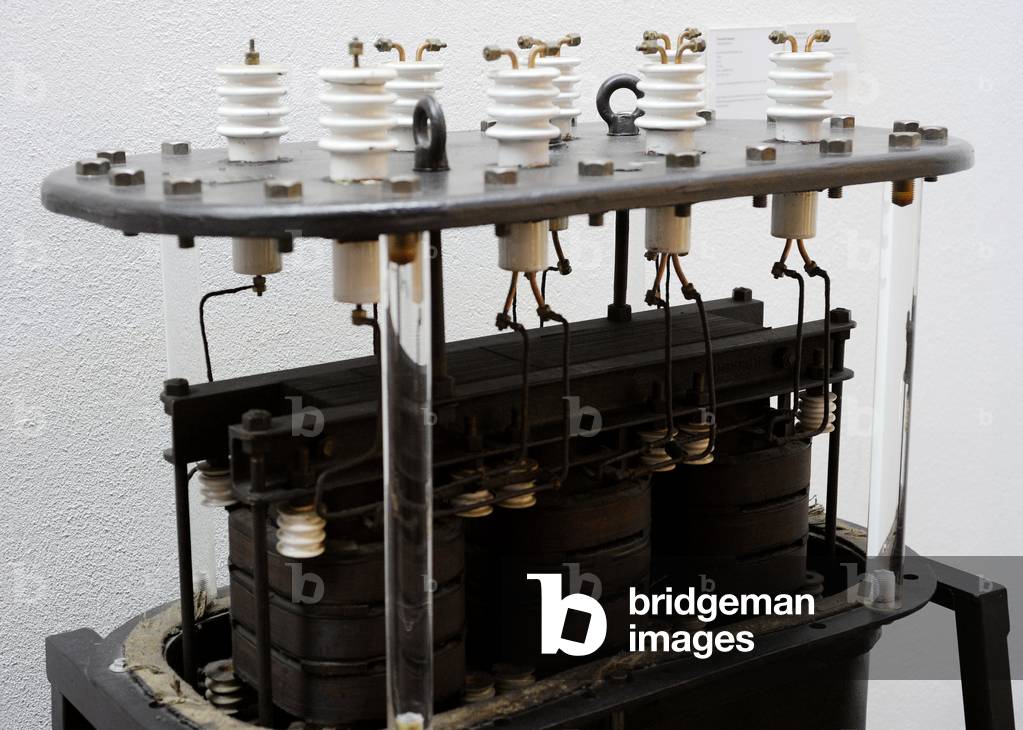 Transformer, Nya Forenade Elektriska AB, 1909, 220v, 12 KVA