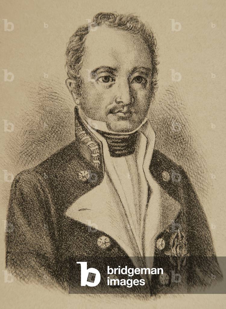 Juan Claros. 18th century. Engraving.