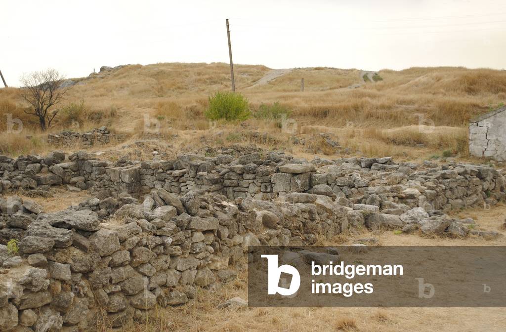 Ruins of Myrmekion. Ukraine.