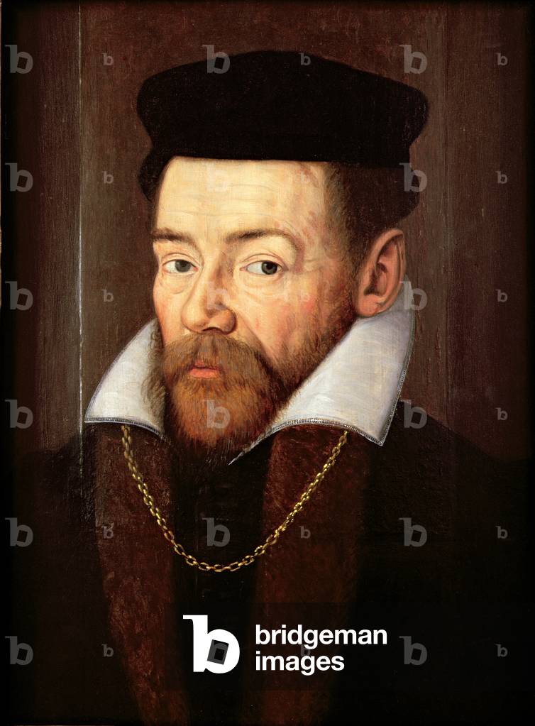 Immagine di Dipinto "Signore Giovanni Huddleston (c. 1517-57) (olio su tela)", 16th Secolo di English School, 