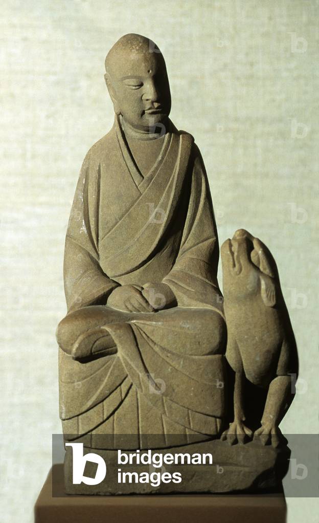Sculpture representing an arhat, 960-1127 (stone)
