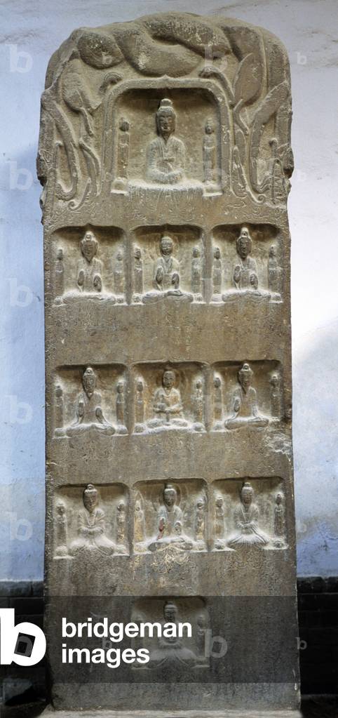 Buddhist stele