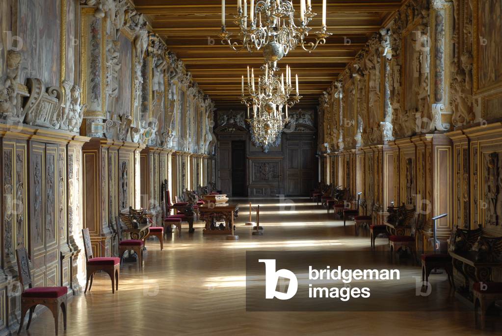 Chateau de Fontainebleau: The Galerie de Francois 1er
