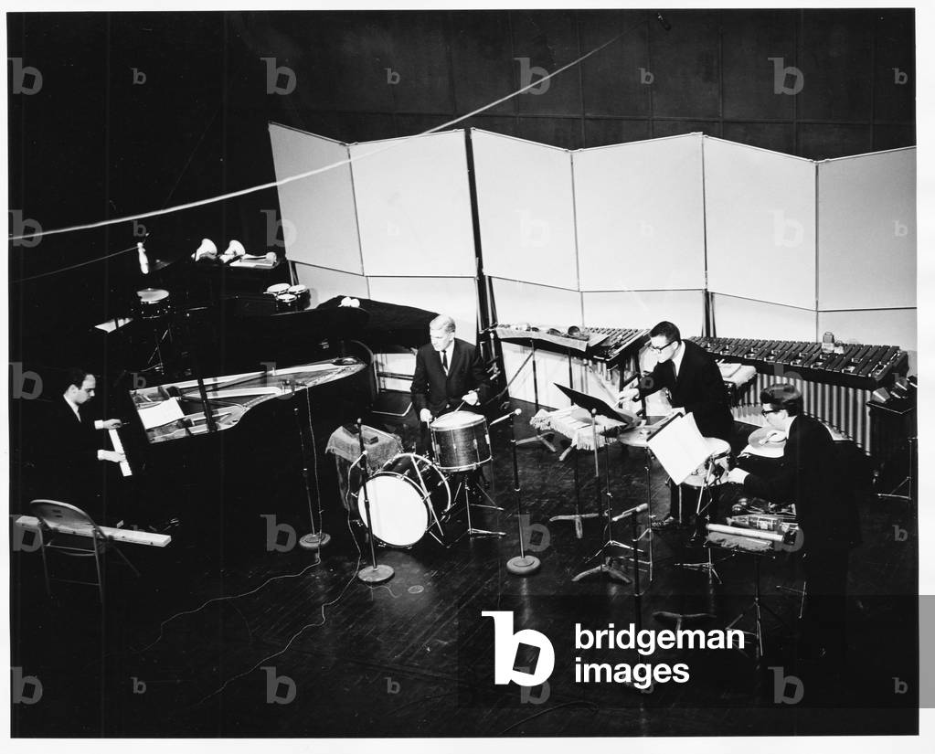 New Percussion Quartet at Second Festival of the Arts , March 1968