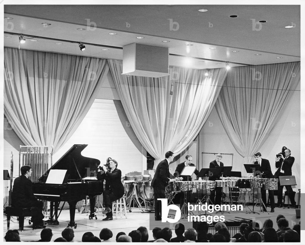 New Percussion Quartet at Second Festival of the Arts , March 1968