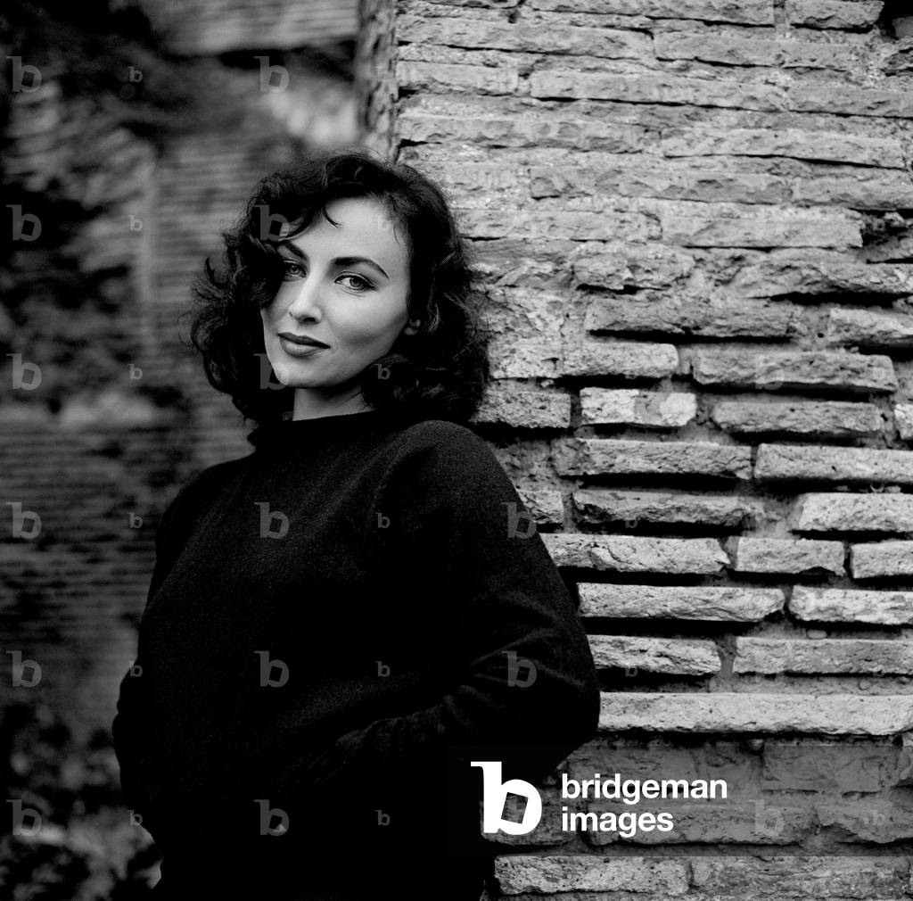 Paula Morgan, 1954 (b/w photo)