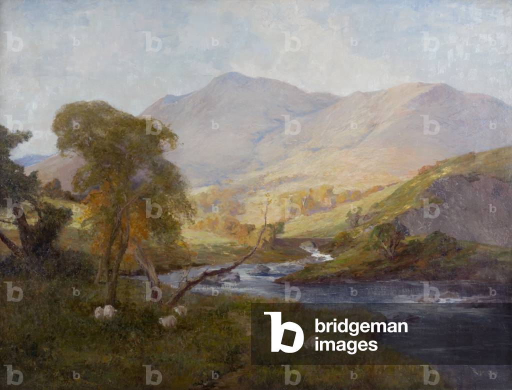 In Borrowdale (oil on canvas)