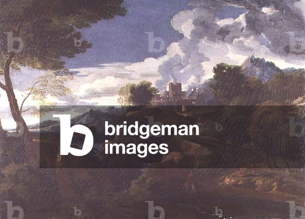 Landscape with a Burning City