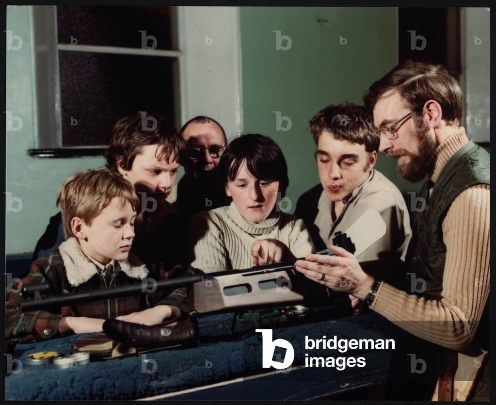 The Local Rifle Club in Washington, UK, 1970's (photo)