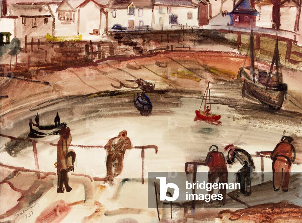 Mousehole (w/c on paper)