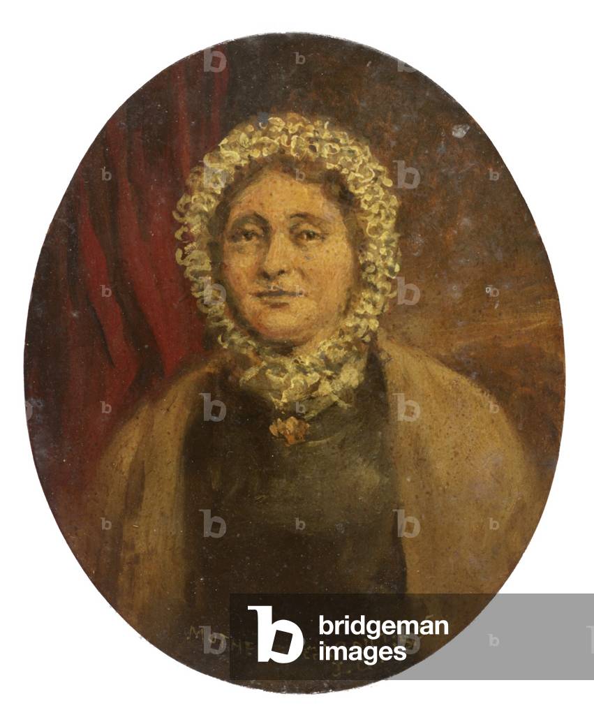 Mother Garbut  (oil on board)