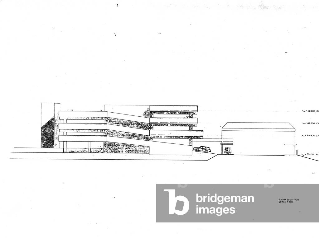 Regent Centre Metro Interchange Car Park, 1975-77 (litho)