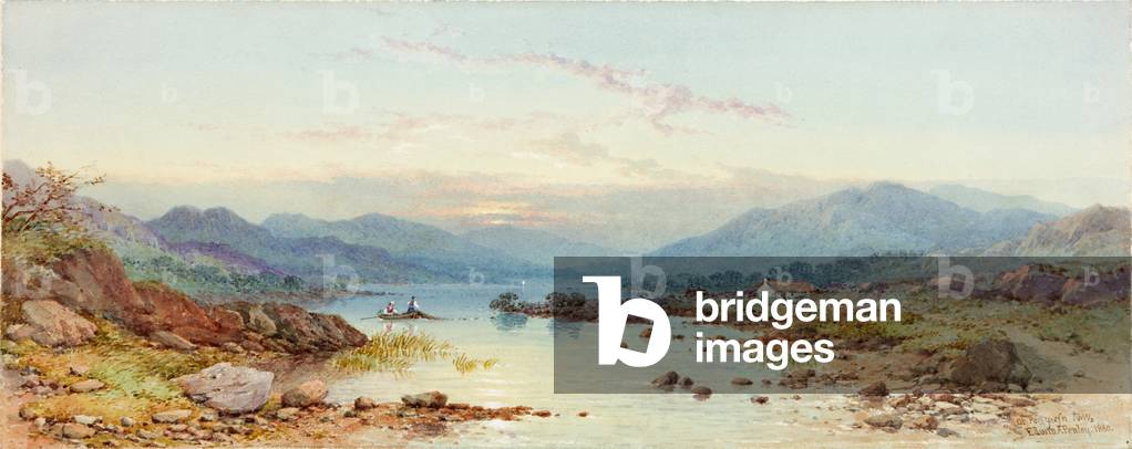 At Pen-y-Efn (bodycolour on paper)