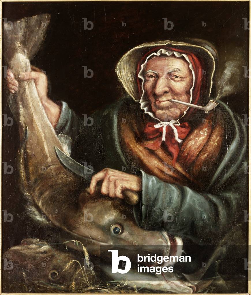 Euphemia Scott (the Fishwife) (oil on canvas)