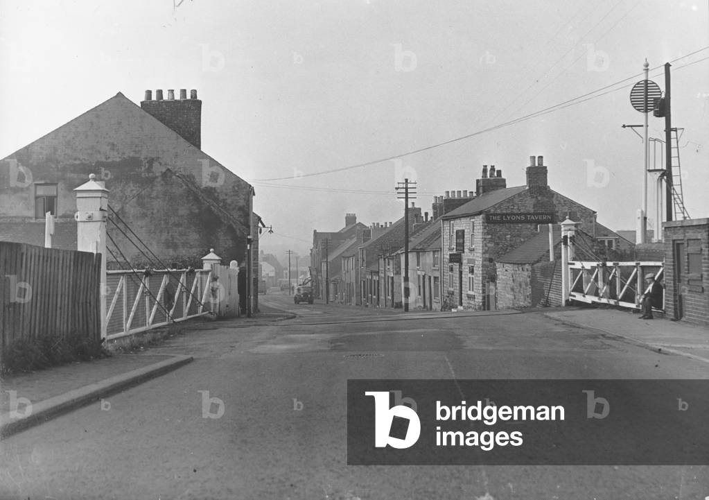 Four Lane Ends, Hetton-le-Hole, Sunderland, UK, c.1958 (b/w photo)