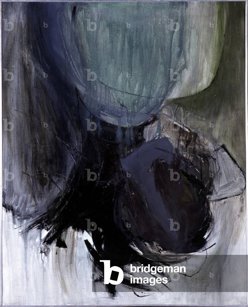 Abstract, 1962 (oil on canvas)