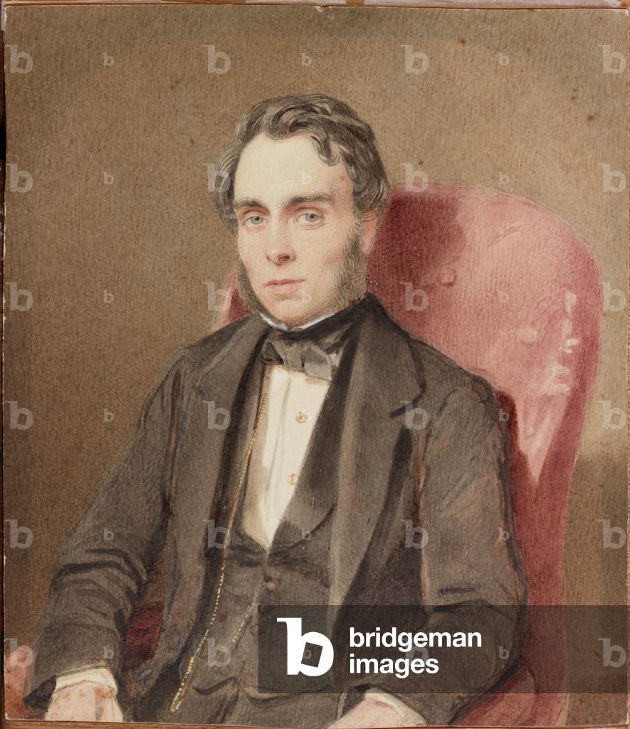 Portrait of Robert Jameson, Ironmonger (bodycolour on paper)