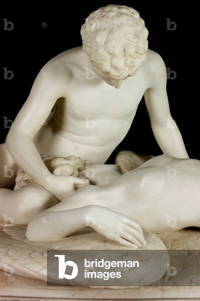 Fallen Angel, 1889 (stone & marble)