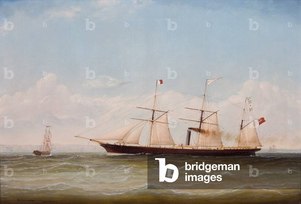 SS Western (oil on canvas)