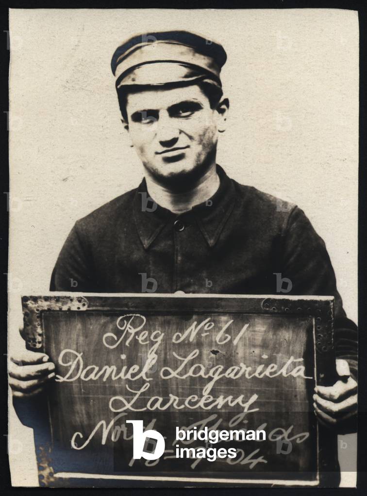 Daniel Lagarieta, North Shields, UK, 1904 (b/w photo)
