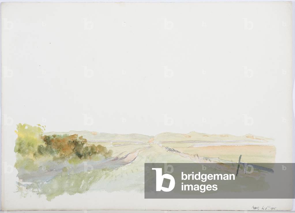 c.1916 (pencil & watercolour on paper)