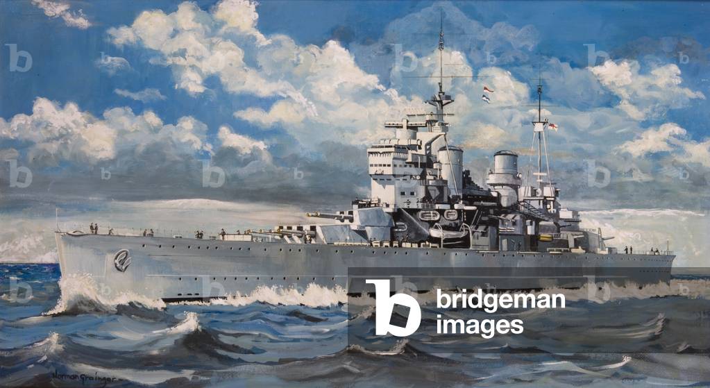 HMS Duke of York (oil on canvas)