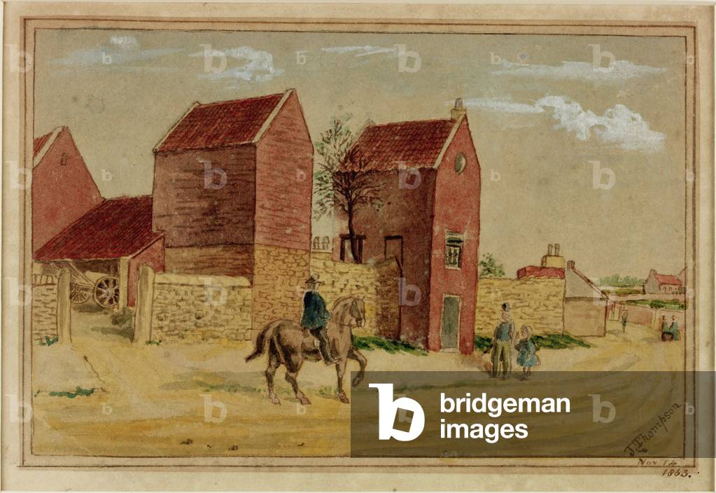 Westoe, 1853 (bodycolour, watercolour & pencil on paper)
