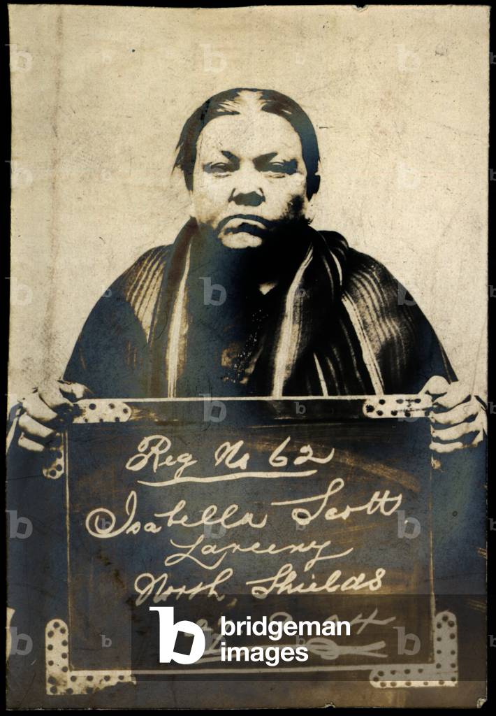 Isabella Scott, North Shields, UK, 1904 (b/w photo) 