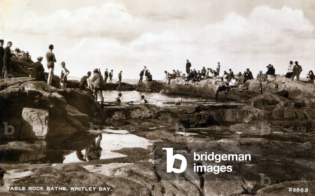Postcard of Table Rock Baths, Whitley Bay, UK