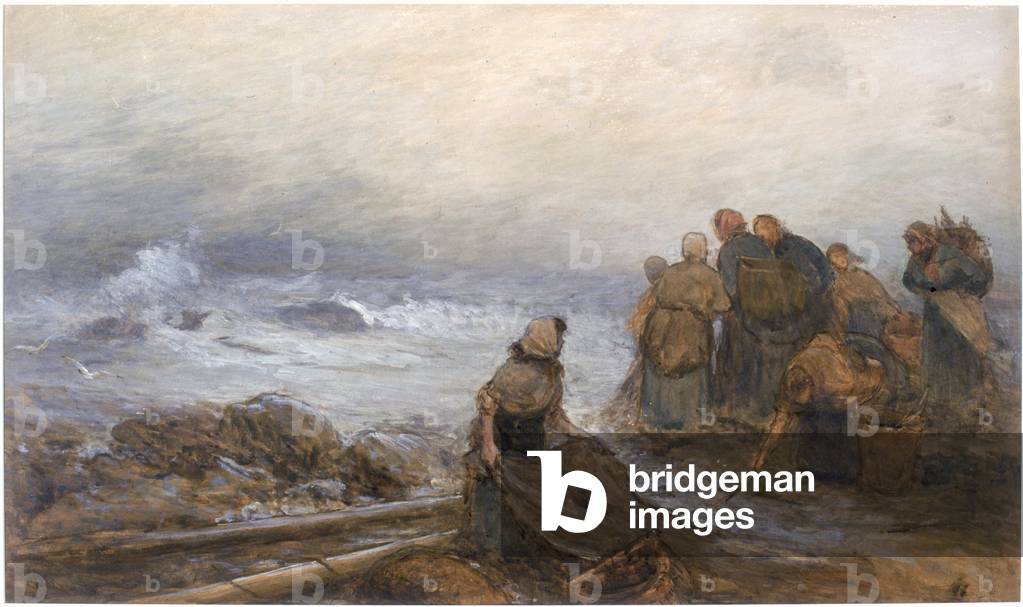 The Harvest of the Sea (bodycolour on paper)