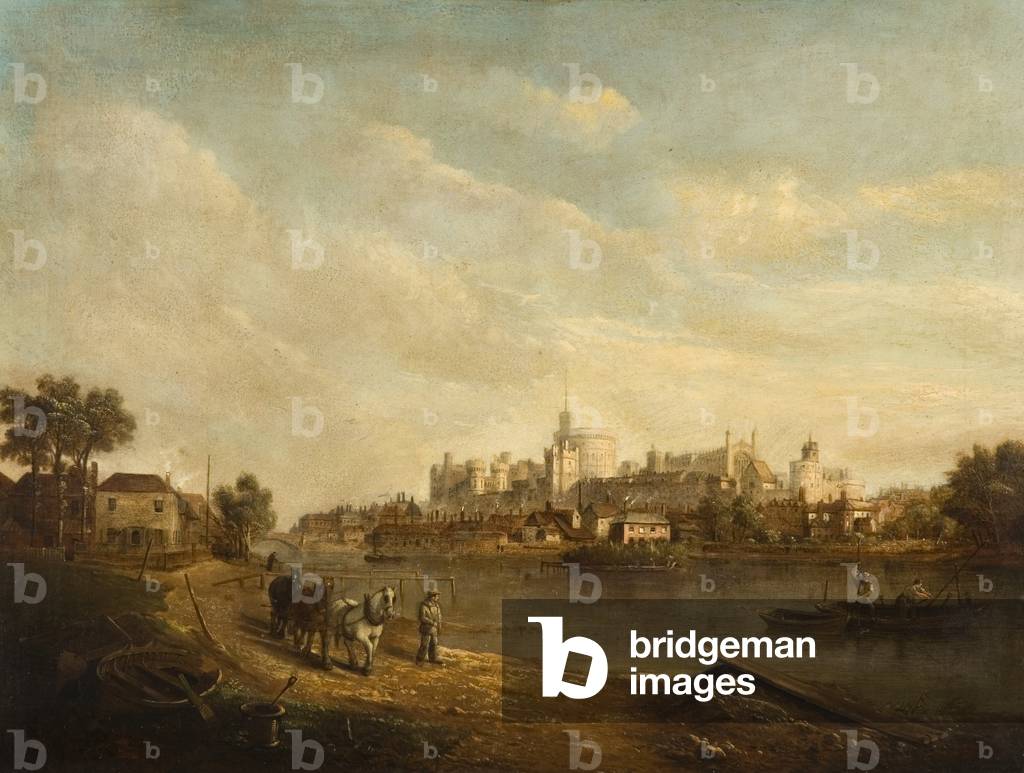 Windsor Castle (öl auf leinwand)