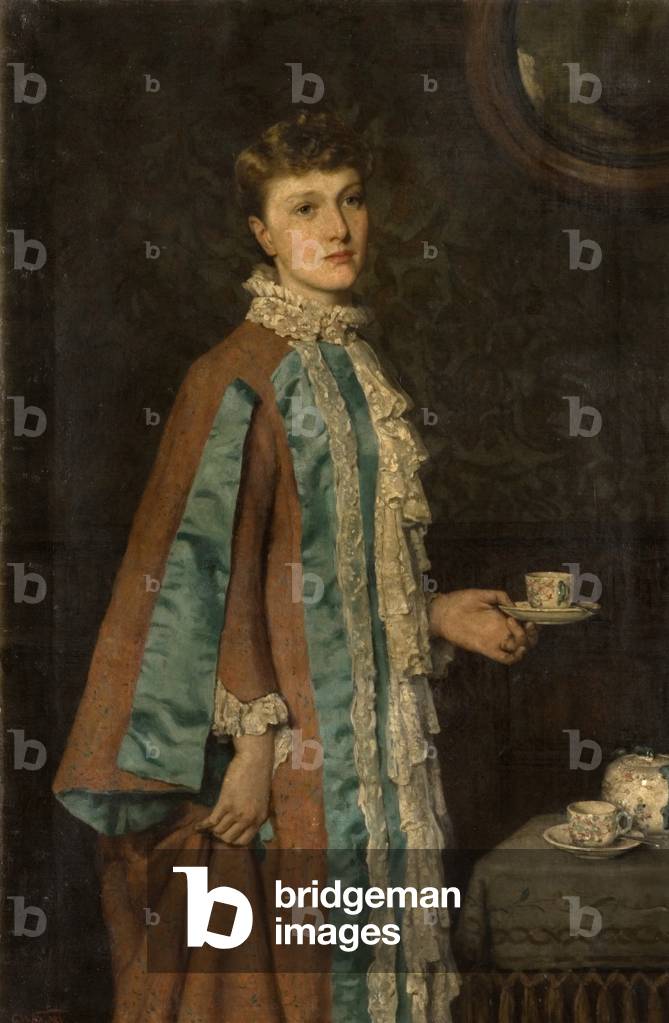 Portrait of Mrs. Clara Rowell, 1884 (oil on canvas)