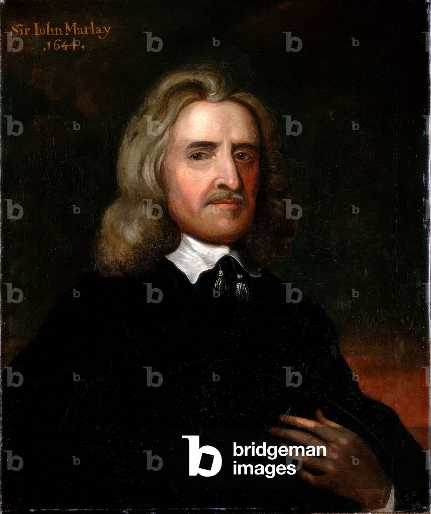 Portrait of Sir John Marlay, 1644 (oil on canvas)