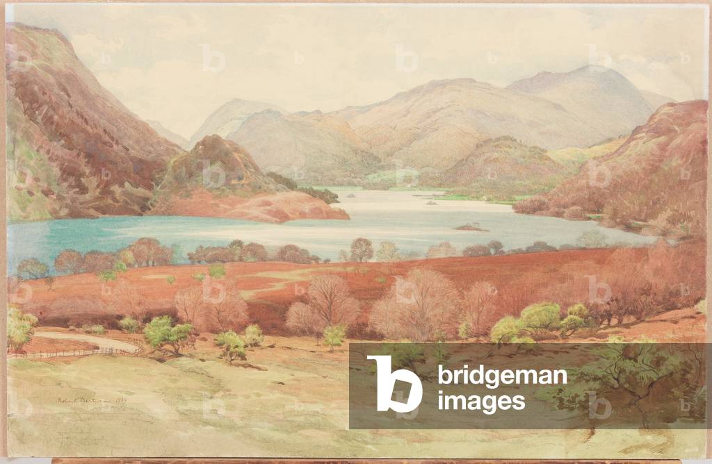 Ullswater in May (pencil & watercolour on board)