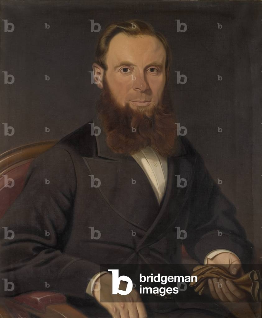 Portrait of a Man, 1873 (oil on canvas)