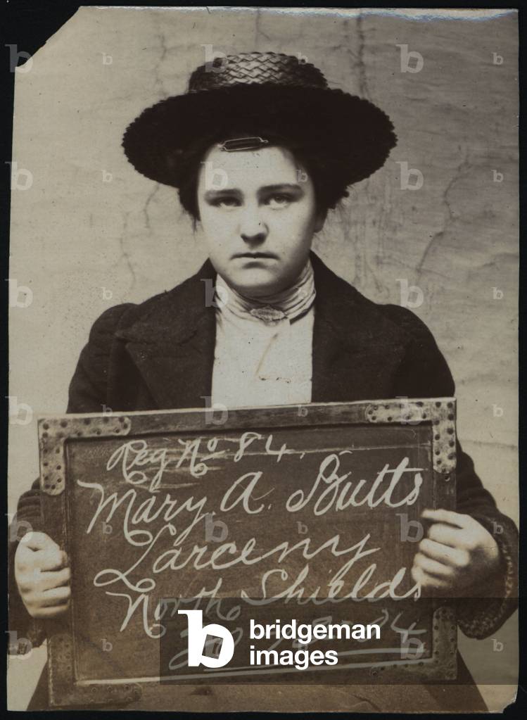 Mary A. Butts, North Shields, UK, 1904 (b/w photo)