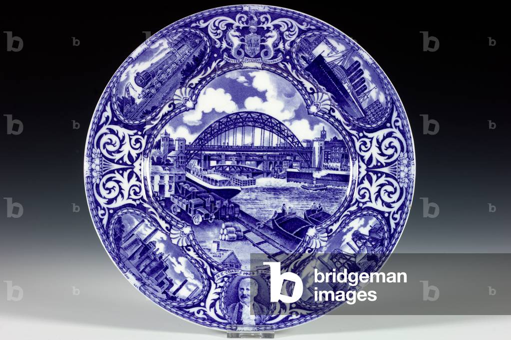 Commemorative plate, 1929 (earthenware)