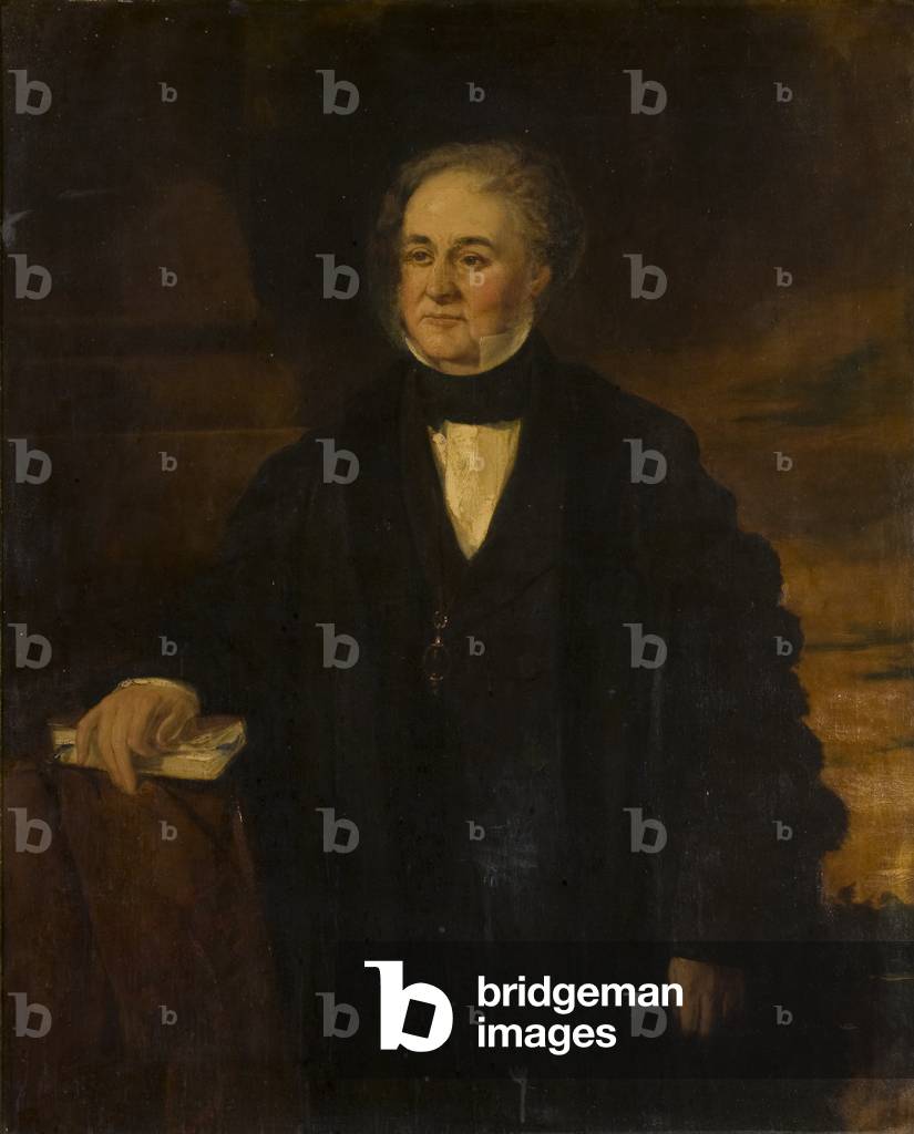 Portrait of Thomas Salmon  (oil on canvas)