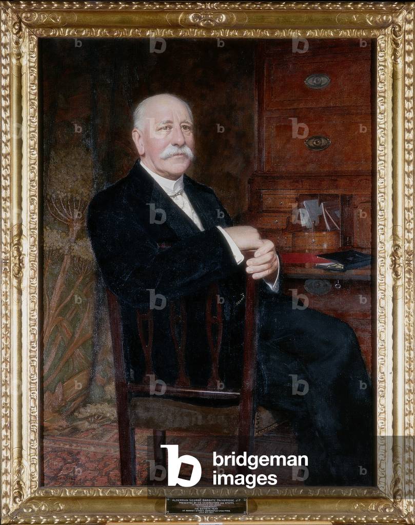 Portrait of Alderman George Bargate Bainbridge J.P. (oil on canvas)