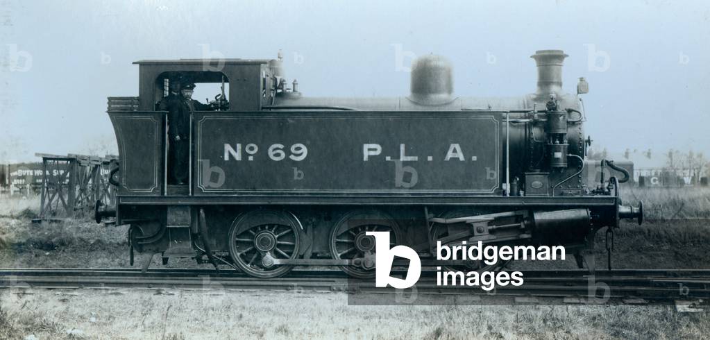 An image of one of two locomotives ordered by the Port of London Authority in 1922 (photo)