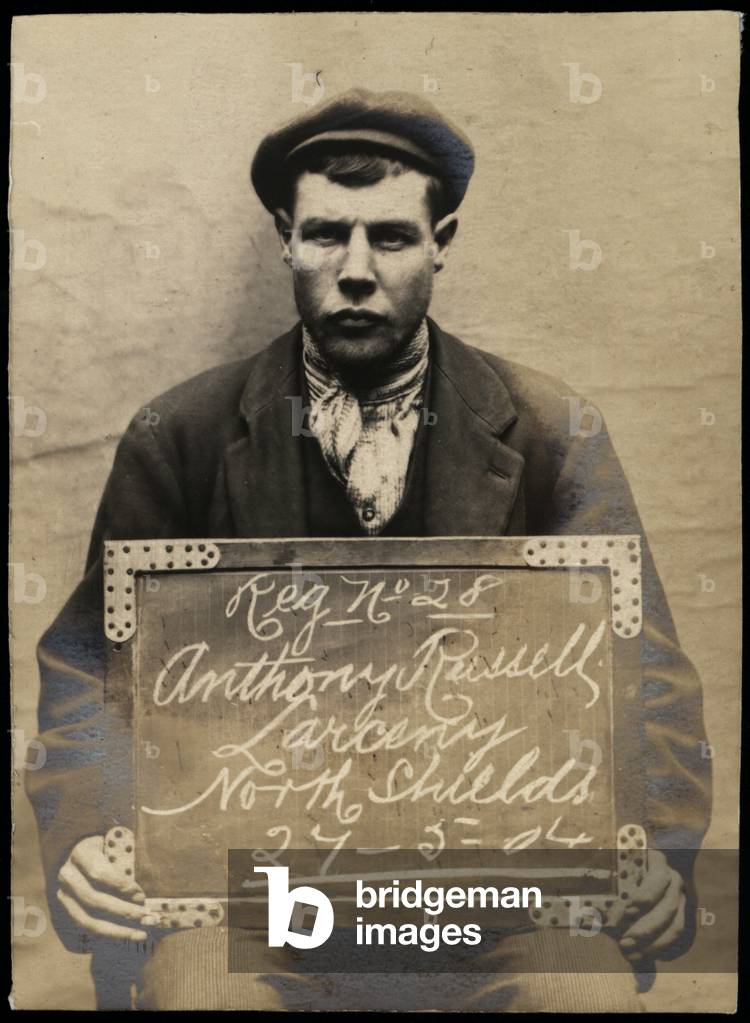 Anthony Russell, North Shields, UK, 1904 (b/w photo)