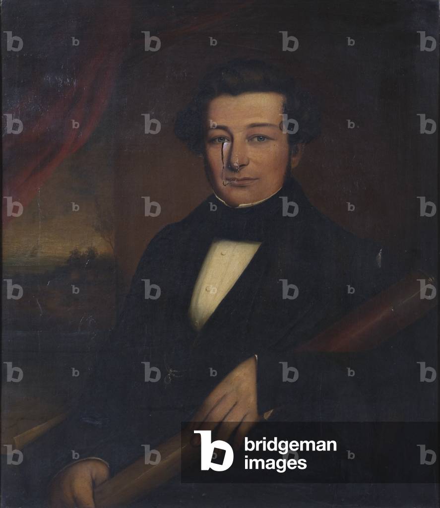 Portrait of a Young Man  (oil on canvas)