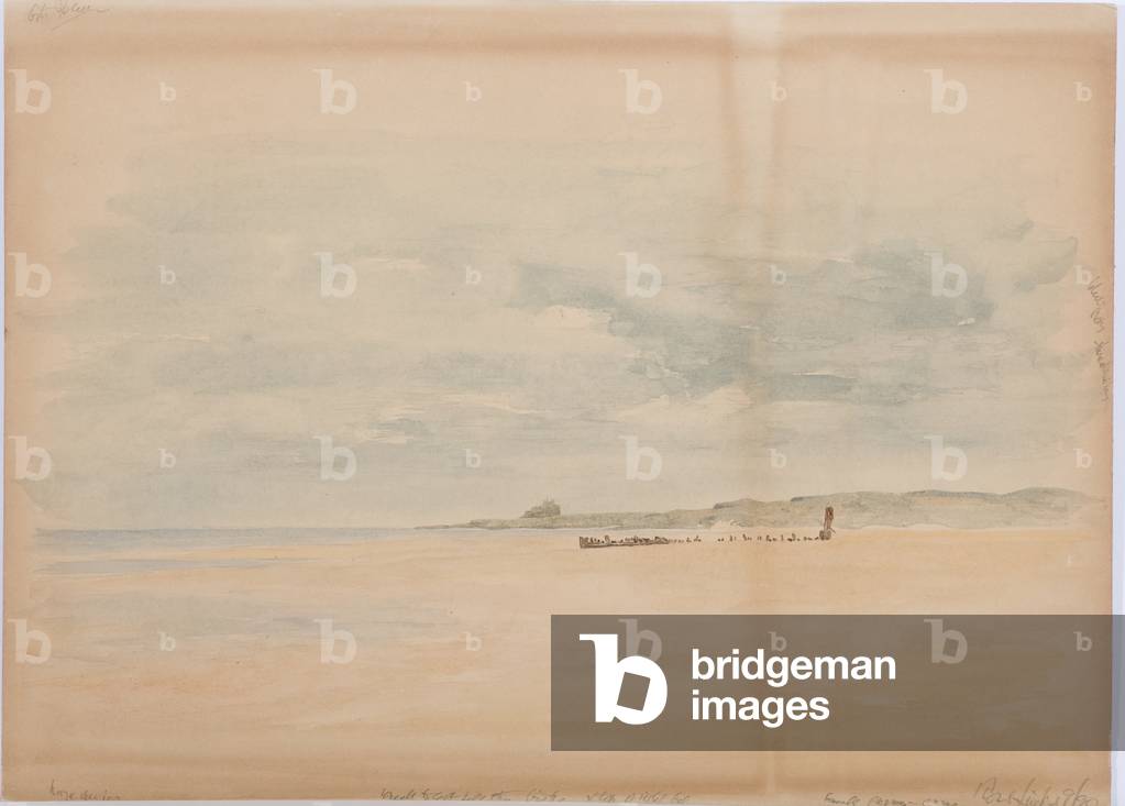 Ross Links, 1890 (pencil & w/c on board)