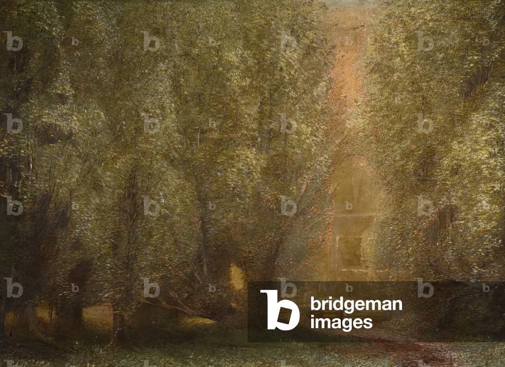 Old Church, Colston Basset (olio su tela)