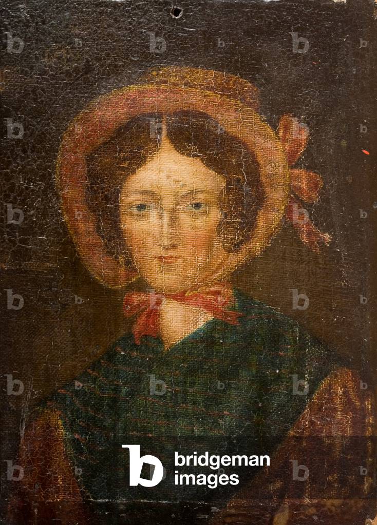 Portrait of Grace Darling (oil on canvas)