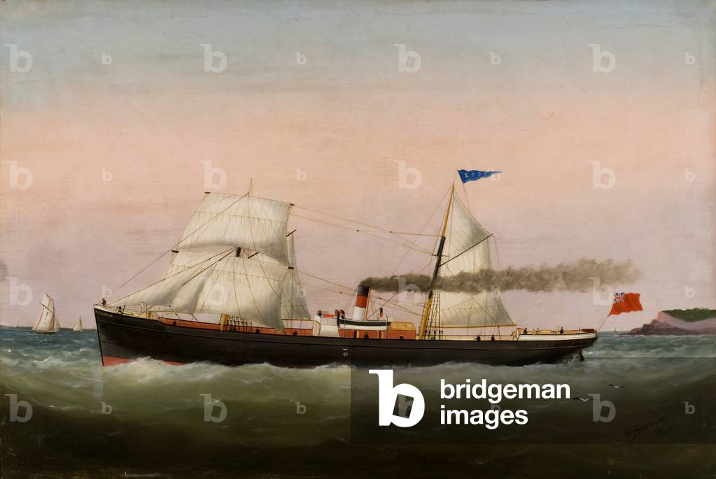 Sailing Boats, Le Havre, 1877 (oil on canvas)