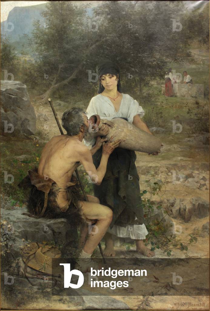 Compassion (oil on canvas)